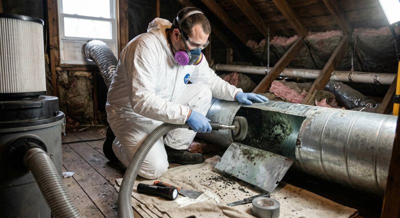 Air Duct Mold Removal in Dallas, TX