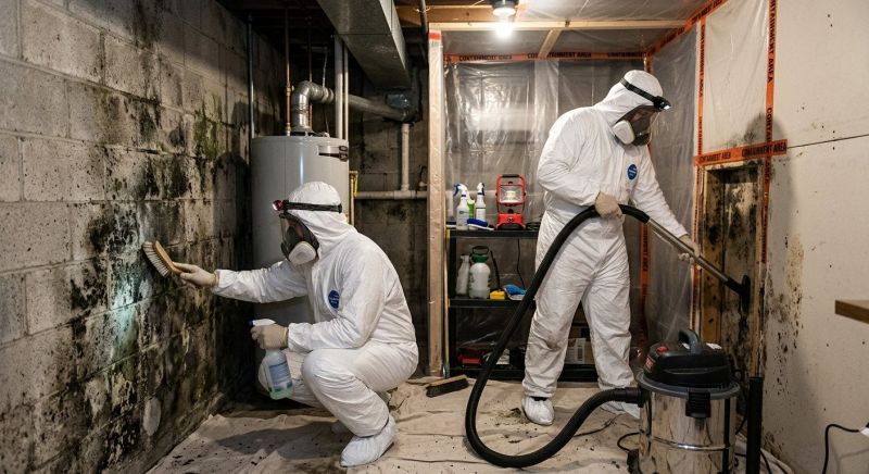 Black Mold Remediation in Bergen County, NJ