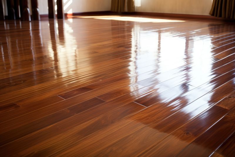 Polished Hardwood Floors